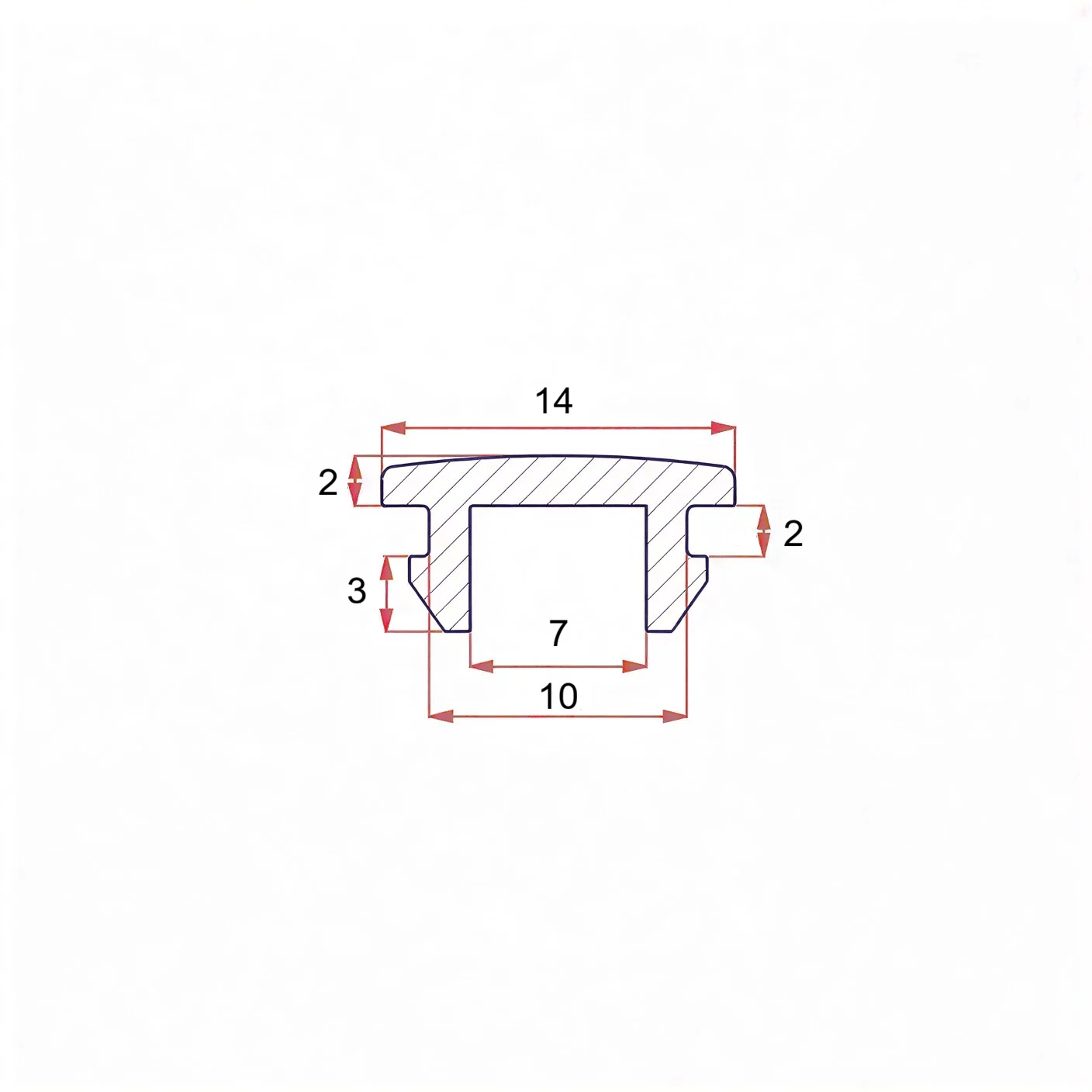 10 mm rubber plug with mount